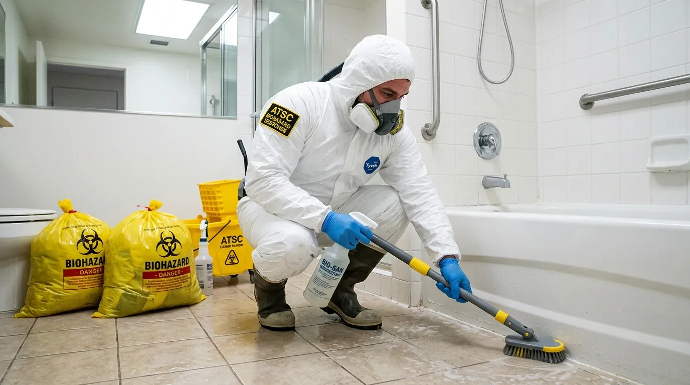 Decontamination equipment deployed for Blood Cleanup in Galt